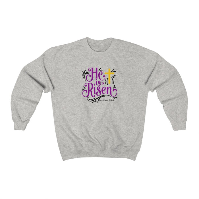 He is Risen Men Unisex Heavy Blend™ Crewneck Sweatshirt
