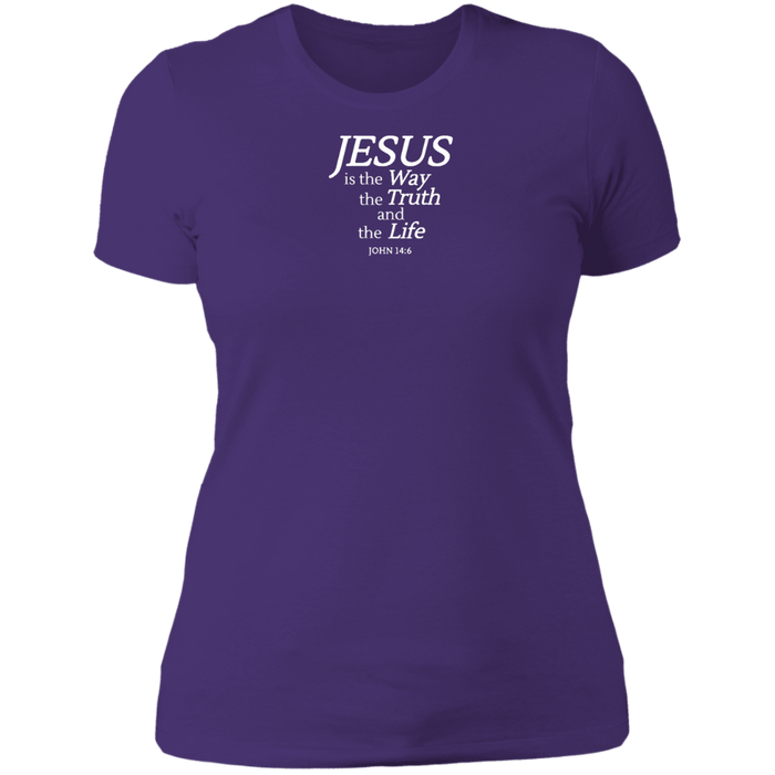 Jesus is the Way Women’s The Boyfriend Tee