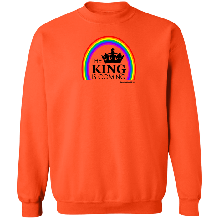 The King is Coming Men’s Crewneck Sweatshirt