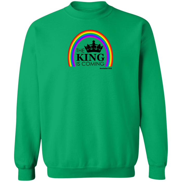The King is Coming Men’s Crewneck Sweatshirt