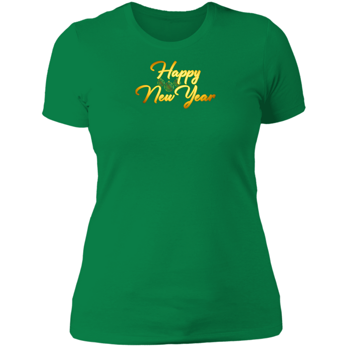 Happy New Year Ladies Boyfriend Tee