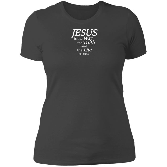 Jesus is the Way Women’s The Boyfriend Tee
