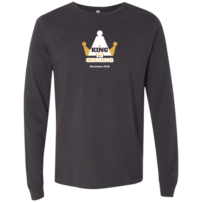 A King is Coming Men’s Men’s Jersey LS T-Shirt