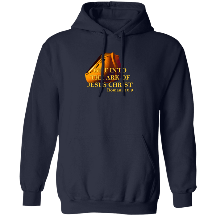 Get Into the Ark of Jesus Christ Men’s Pullover Hoodie