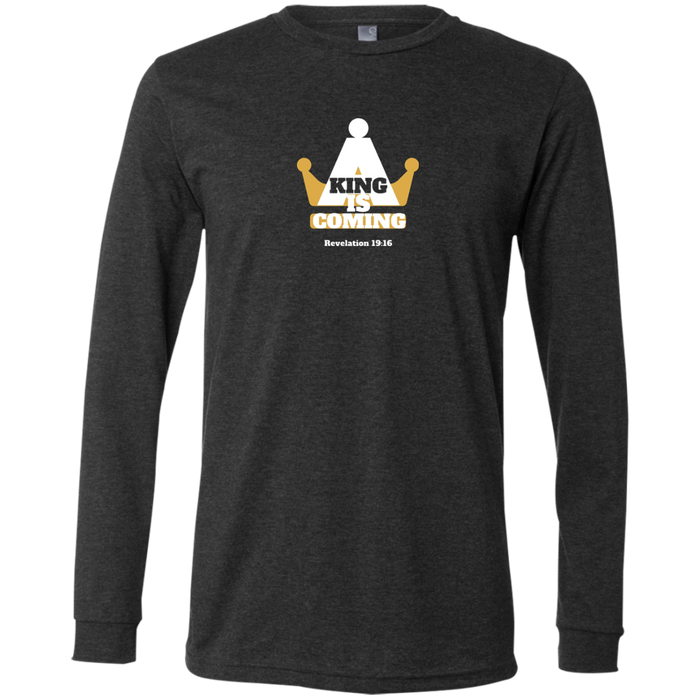 A King is Coming Men’s Men’s Jersey LS T-Shirt