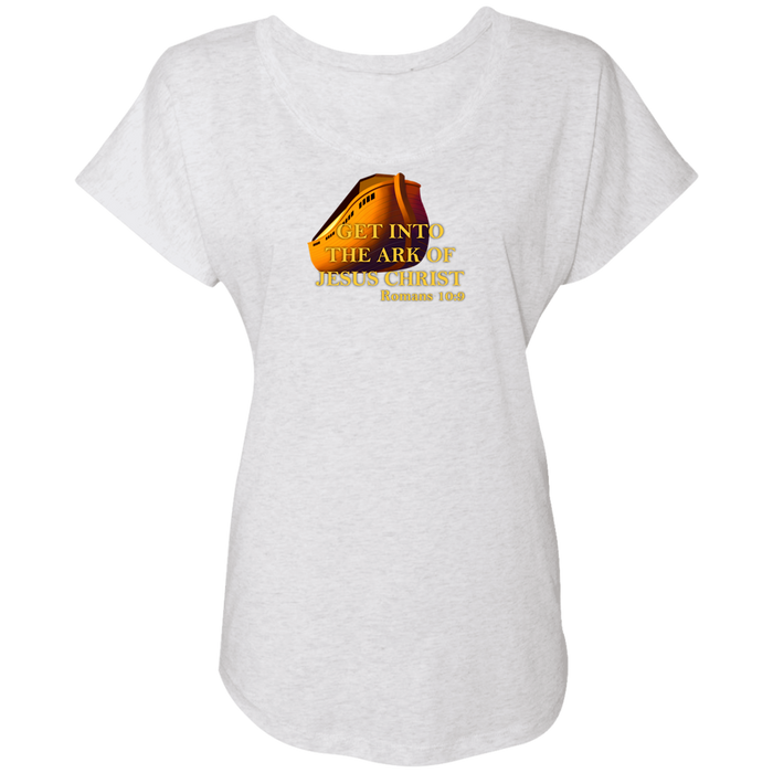 Get Into the Ark of Jesus Christ Women’s Triblend Tee