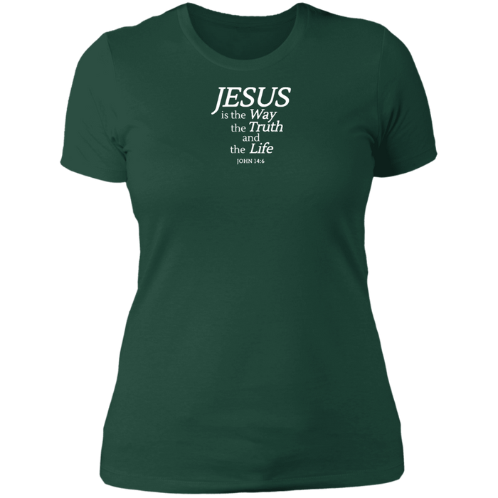 Jesus is the Way Women’s The Boyfriend Tee