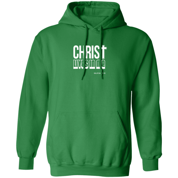 Christ Lives in Me Men’s Pullover Hoodie