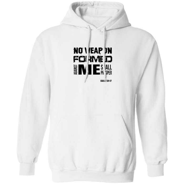 No Weapon Formed Against Me Men’s Pullover Hoodie