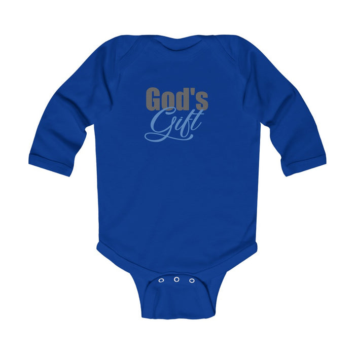 God's Gift Infant Long Sleeve Bodysuit