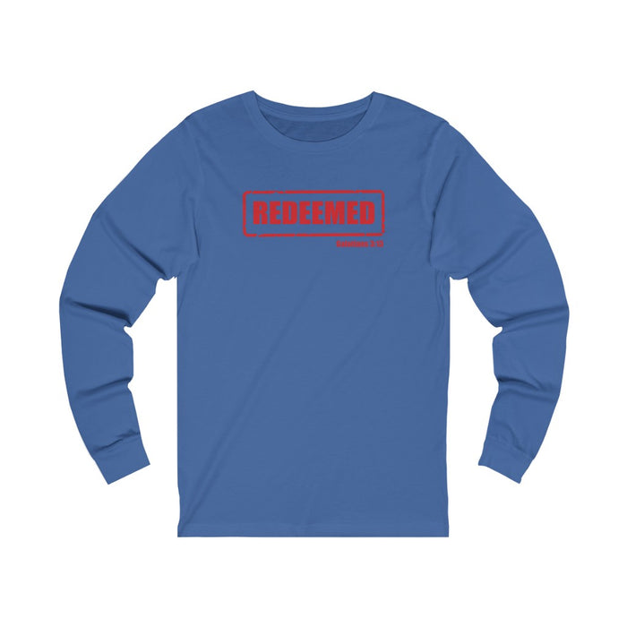 Redeemed Unisex Jersey Long Sleeve Tee
