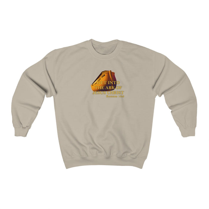 Get Into the Ark of Jesus Christ Women Unisex Heavy Blend™ Crewneck Sweatshirt