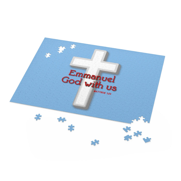 Emmanuel God With Us Puzzle (120, 252, 500-Piece)