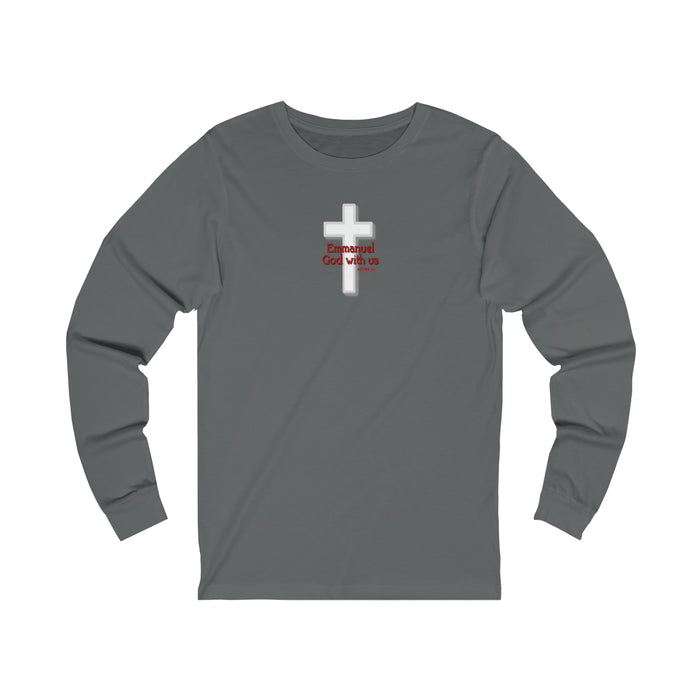 Emmanuel God With Us Women’s Unisex Jersey Long Sleeve Tee