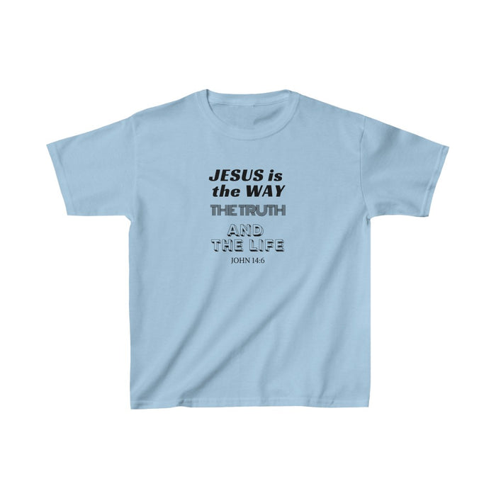 Jesus Is The Only Way Kids Heavy Cotton™ Tee