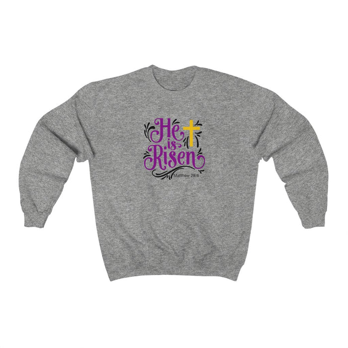 He is Risen Men Unisex Heavy Blend™ Crewneck Sweatshirt