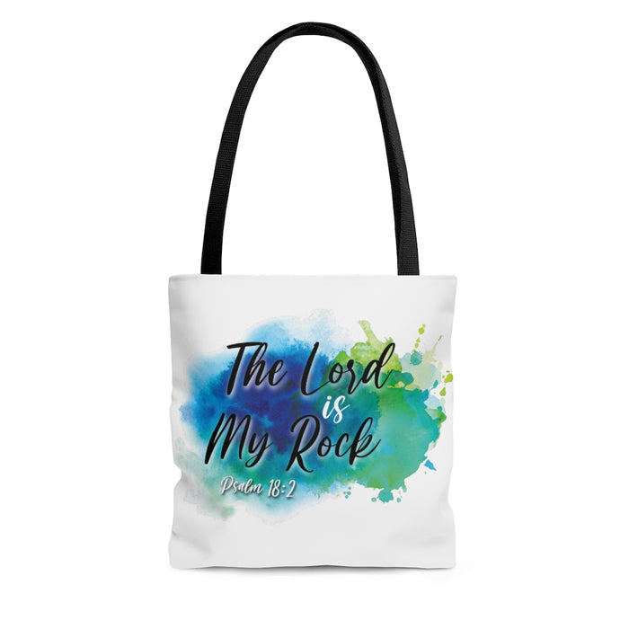 The Lord is My Rock Tote Bag