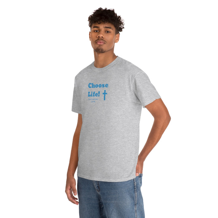 Choose Life 2.0 Women Unisex Heavy Cotton Tee