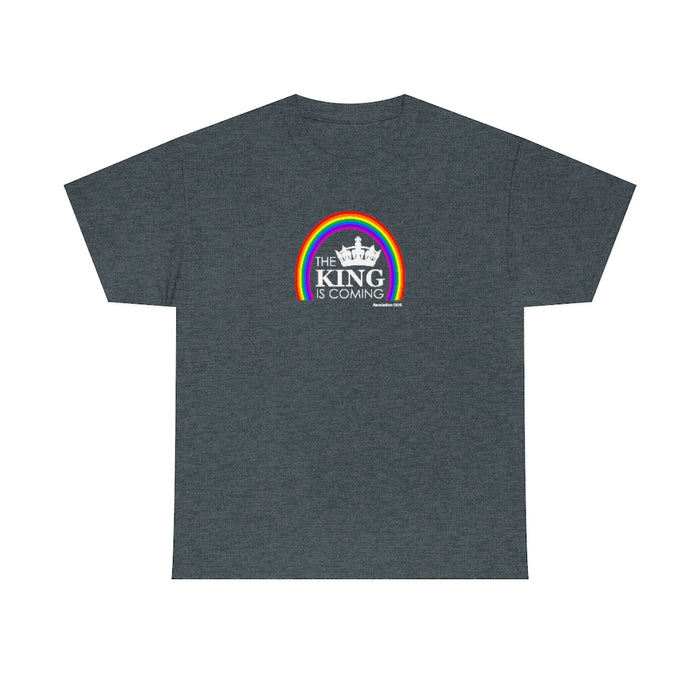 The King is Coming Women’s Unisex Heavy Cotton Tee