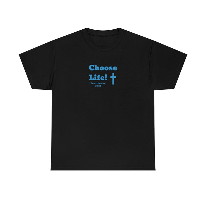 Choose Life 2.0 Men Unisex Heavy Cotton Tee